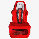 Convaid Carrot 3 Booster Seat, in red with optional tray.