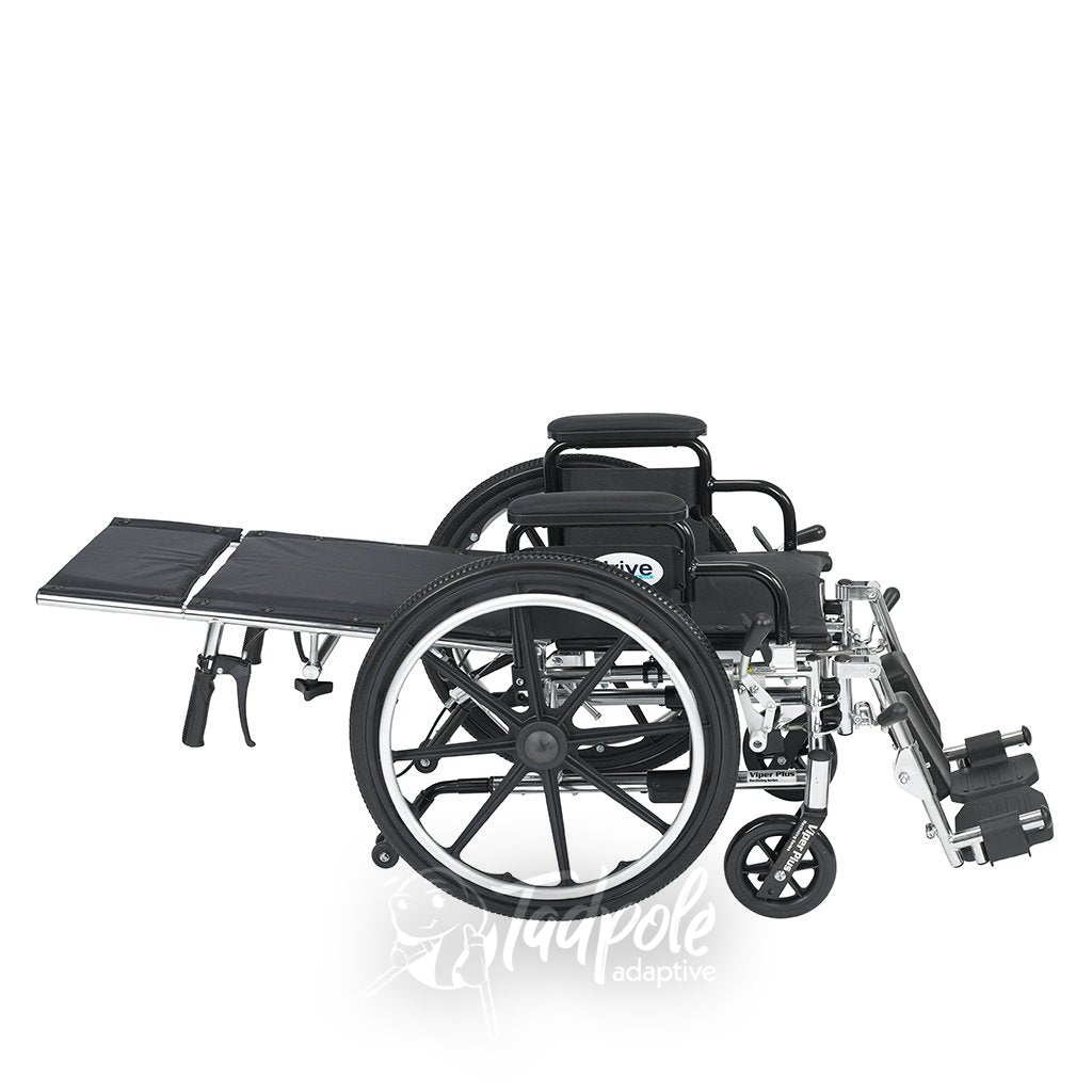 Inspired by Drive Pediatric Viper Plus Reclining Wheelchair Horizontal View