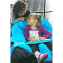Sisters engaging and looking at each other in P Pod Postural Support System by Inspired by Drive
