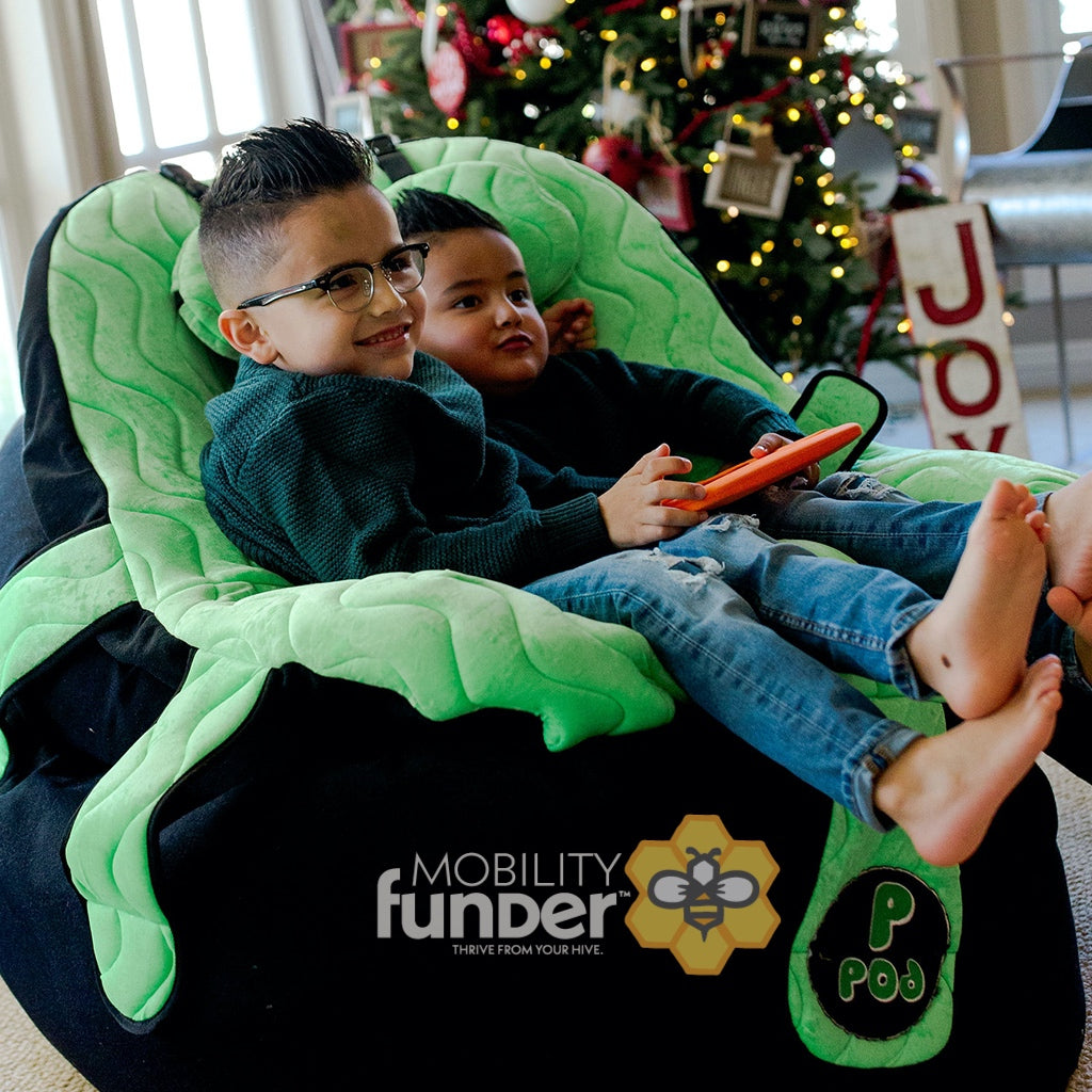 Use MobilityFunder to crowdfund at home safe seating.