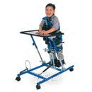 Young boy in Prime Engineering Superstand Youth leaning forward in prone position.