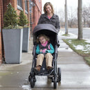Special Tomato EIO Push Chair,  mom and daughter walking. 