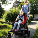 Mom and daughter out for a stroll in the Thomashilfen EASyS Advantage.
