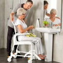 Etac Clean Comfort Mobile Shower/Commode chair