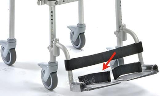 Nuprodx MultiCHAIR 4000Tilt Pediatric Heel Straps