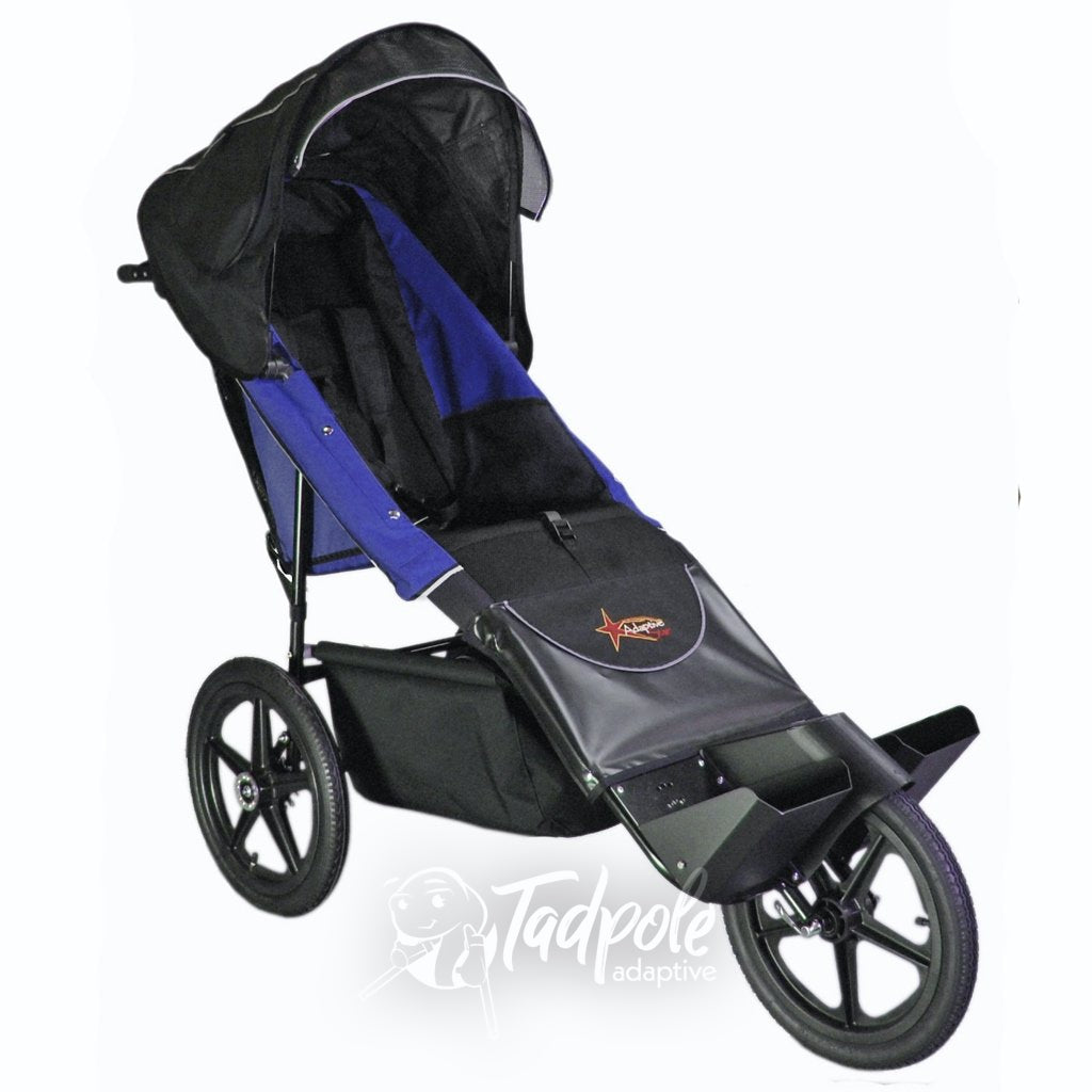 Adaptive Star Axiom Endeavour Blue Indoor/Outdoor Mobility Jogger.