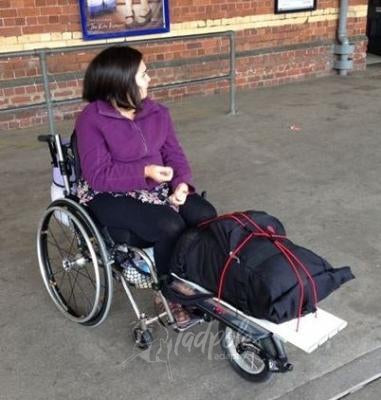 FreeWheel Rack Wheelchair Attachment