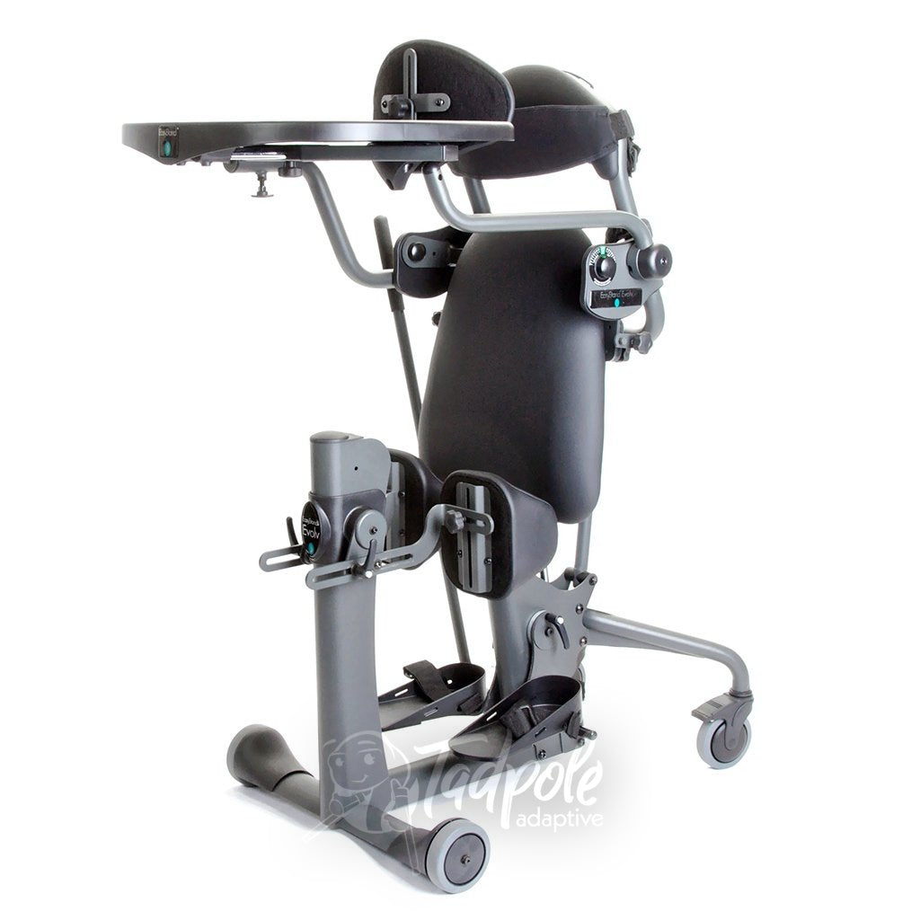 EasyStand Evolv Large, standing position with Shadow Tray.