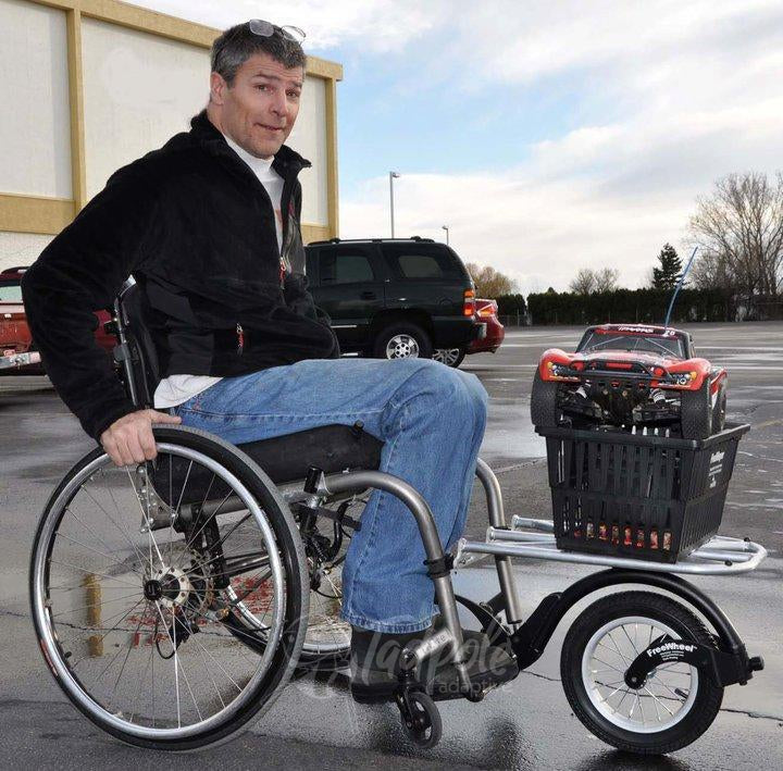 FreeWheel Rack Wheelchair Attachment