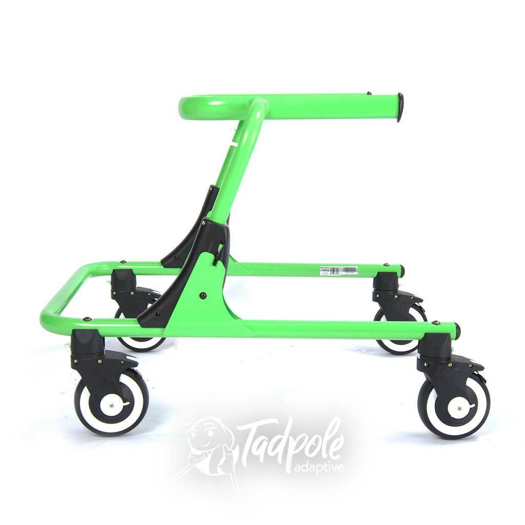 Inspired by Drive Moxie GT Gait Trainer, green, sideview