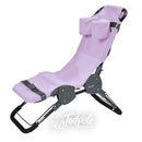Inspired by Drive Ultima™ Bath Chair in Pink with Head Support.