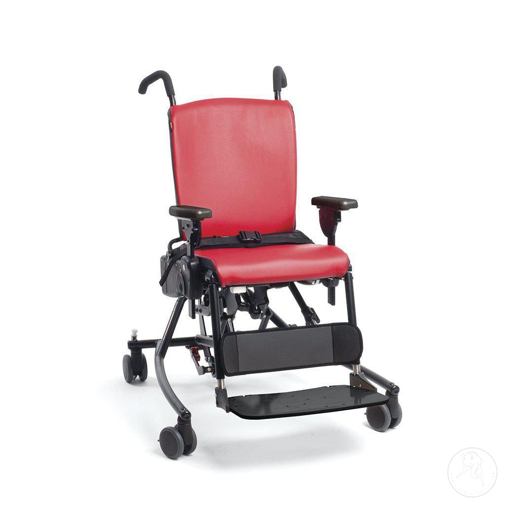 Large Rifton Activity Chair in red, main picture.