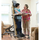 At home with the Rifton Supine Stander Mom and daughter eye-to-eye.