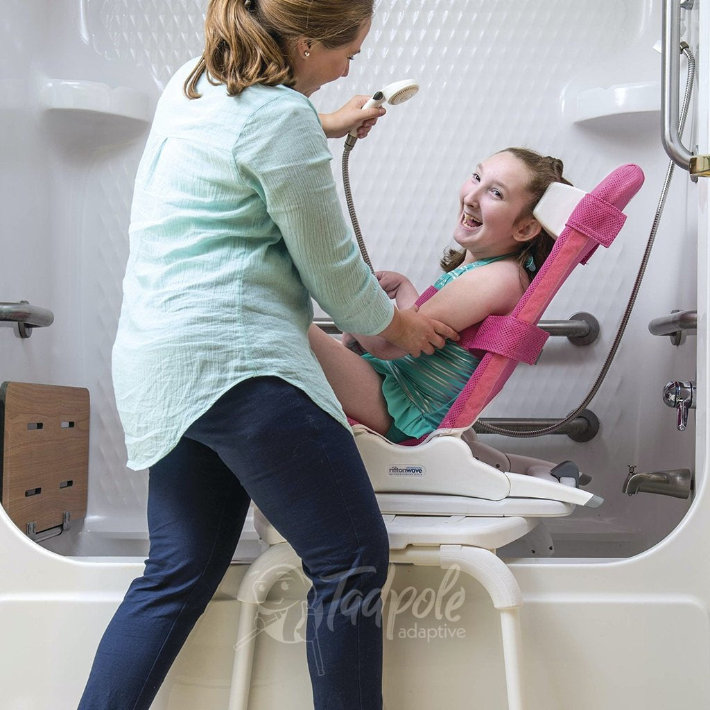 Aidapt Rotating Bath Seat – Swivel Transfer Chair For Easy, Safe Bathing (White)