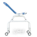 Rifton Wave on Rolling Shower Stand, with white background.