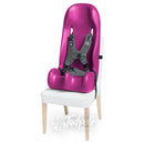 Special Tomato Sitter in lilac on chair. 