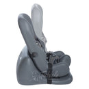 Special Tomato Soft Touch Floor Sitter Kit in dark grey side view, recline.